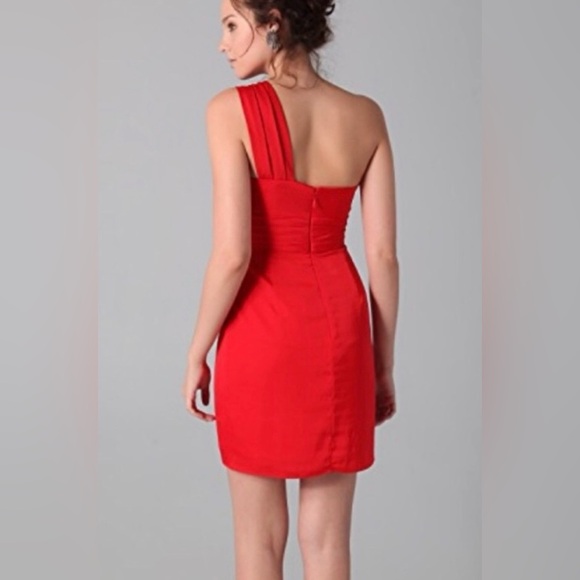 BCBG MaxAzria Red Palais Dress - Picture 3 of 6